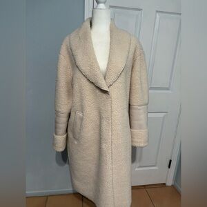 Kensie Off-White Teddy Jacket